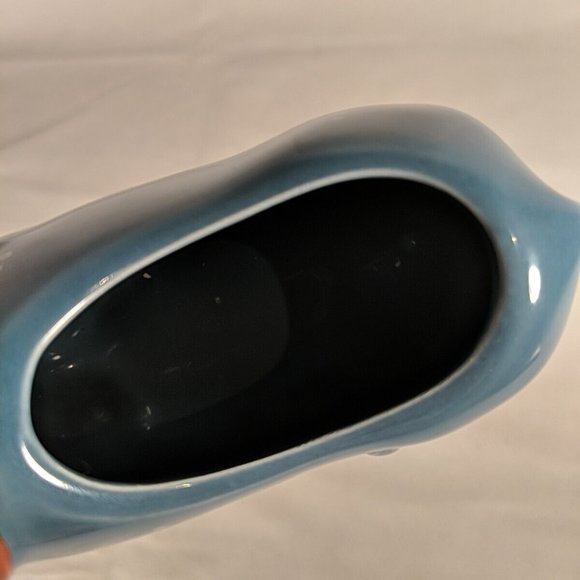 Otagiri Japan Hand Crafted Blue Cow Creamer Milk Vintage Ceramic Excellent Cond - Picture 5 of 10